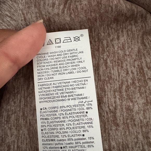 Athleta Softluxe Top in Pyrite Dovetail Heather - Picture 4 of 10